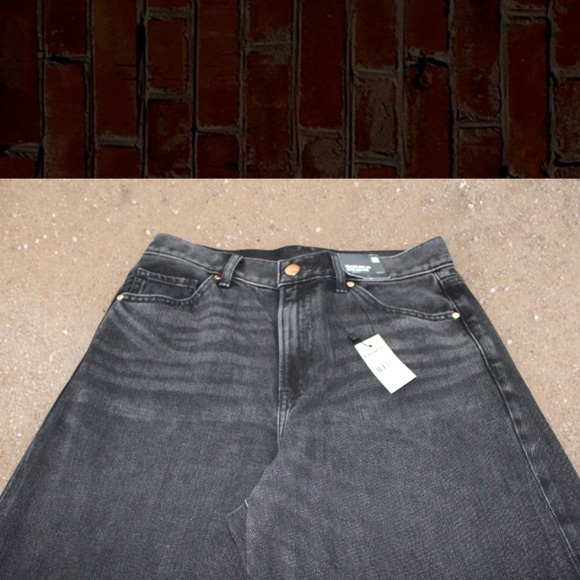 Express Relaxed Wide Leg Super High-rise Denim Jeans - Picture 6 of 11